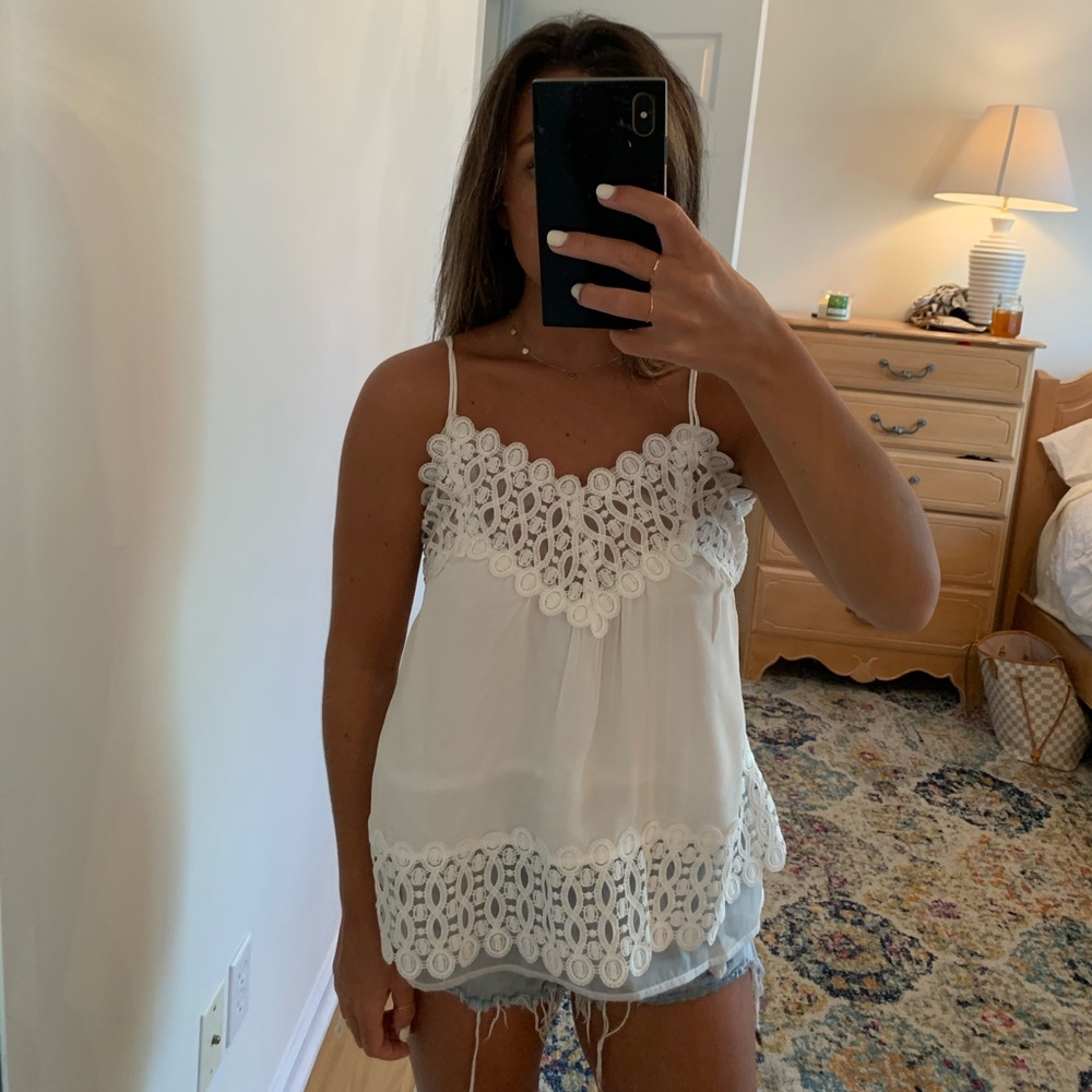 White Tank top!